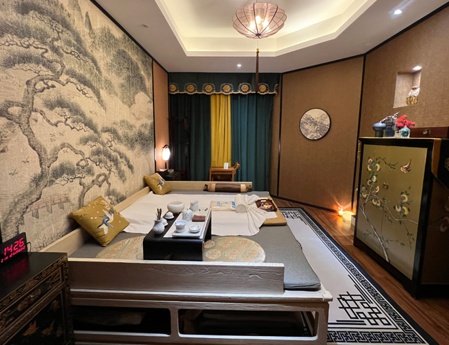 海口足疗减压会所环境展示（二）一种真挚的艺术生活态度