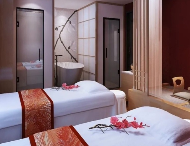 海口高端会所桑拿环境展示（九）快乐驿站，体验水疗